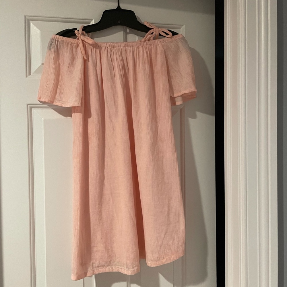 Harper Canyon off the shoulder girls dress sz L